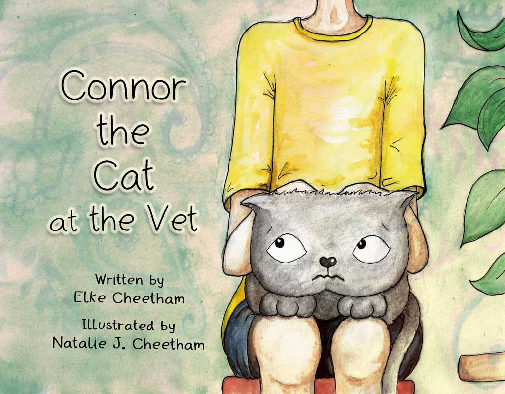 Connor the Cat at the Vet - Title Page