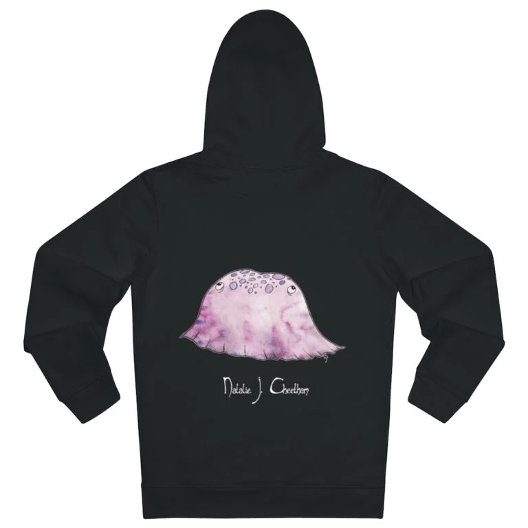 Organic hoodie sustainable street wear
