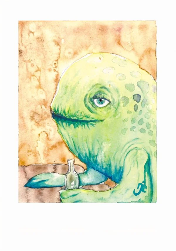 Whale of a Time - Art Print - Image 2